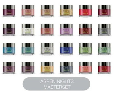 SNS Gelous Color Dip Powder - Lightweight and Long-lasting - 1oz (Aspen Nights)