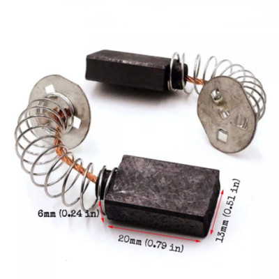 Replacement Motor Carbon Brushes(1 pair) for DeWalt DW744 Type 2