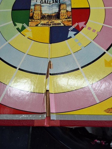 Captain Gallant Of The Foreign Legion Adventure Game 1955 Not Complete  - Picture 3 of 5