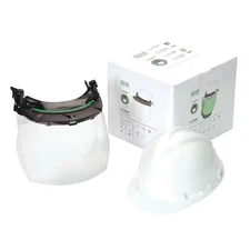 Msa Safety 10118695 Hard Hat, V-Gard(R), Polyethylene, 4 Point Ratchet, Type 1,