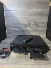 Sony RCD-W500C 5-Disc CD Changer Compact Disc Recorder- Tested W/ Remote Cords