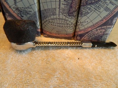 ESTATE PIPE  DR GRABOW USA ,  METAL SHANK,  VIKING, , USED