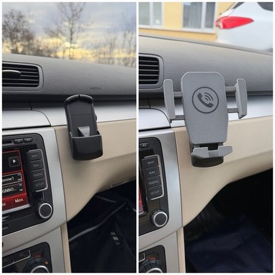 Handyadapter Halter für VW Passat B6, B7, Golf, CC, Tiguan, Touran, Caddy.Update