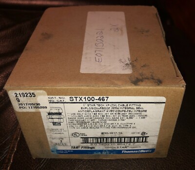 STX100-467 Thomas&Betts 1'' STAR TECK CABLE FITTING