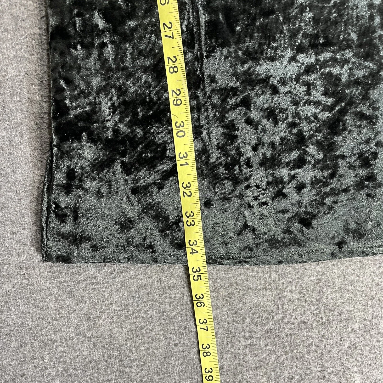 UNDERCOVER Abito da notte slip nuovo con etichette Victorias Secret velluto schiacciato nero donna XS S