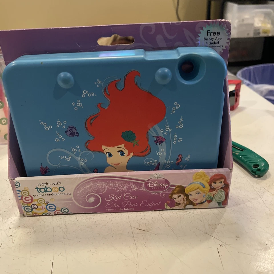 Ariel Disney Little Mermaid Case For Tabeo Android 8" tablet NIP - Image 3 of 3