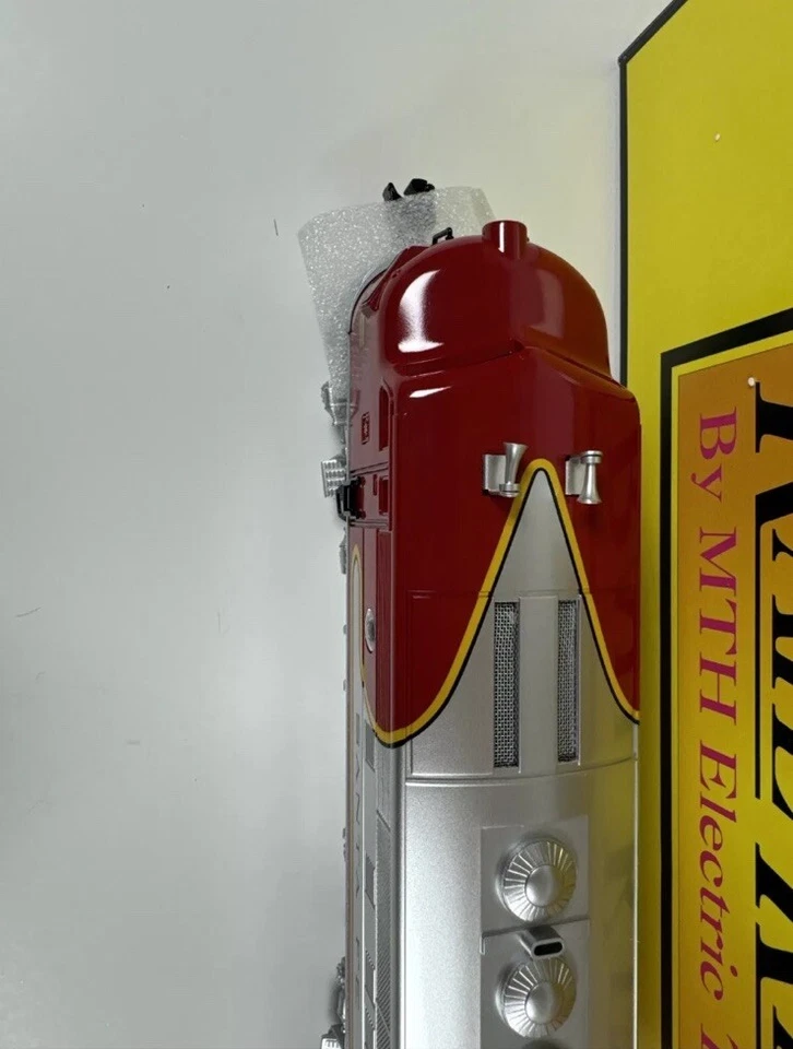 NOS MTH Rail King 30-2921-3 O - 27 3 Rail Santa Fe F3 Diesel A Unit Non Powered - Image 3 of 4