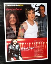 The Goo Goo Dolls Vintage Thailand ONLY 1 COLOR PAGE MEGA RARE!!!
