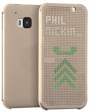Image of Tough Slim Dot View Folio Smart Case Cover for HTC One M9 - SR1