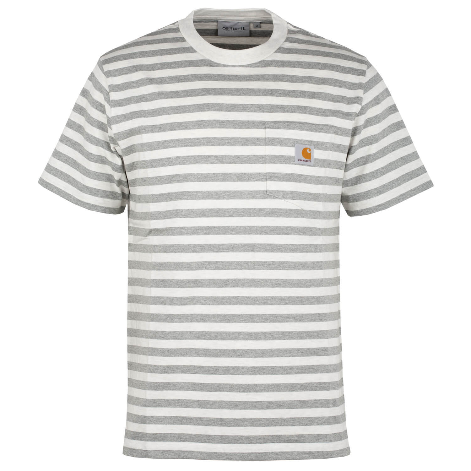 Футболка с карманами Carhartt WIP Scotty Stripe белаяутепленная футболка mit Brusttasche 5590₽