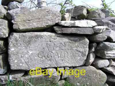 Photo 6x4 Stone wall at Creevy Lower Castlederg Glancing down at this wal c2007