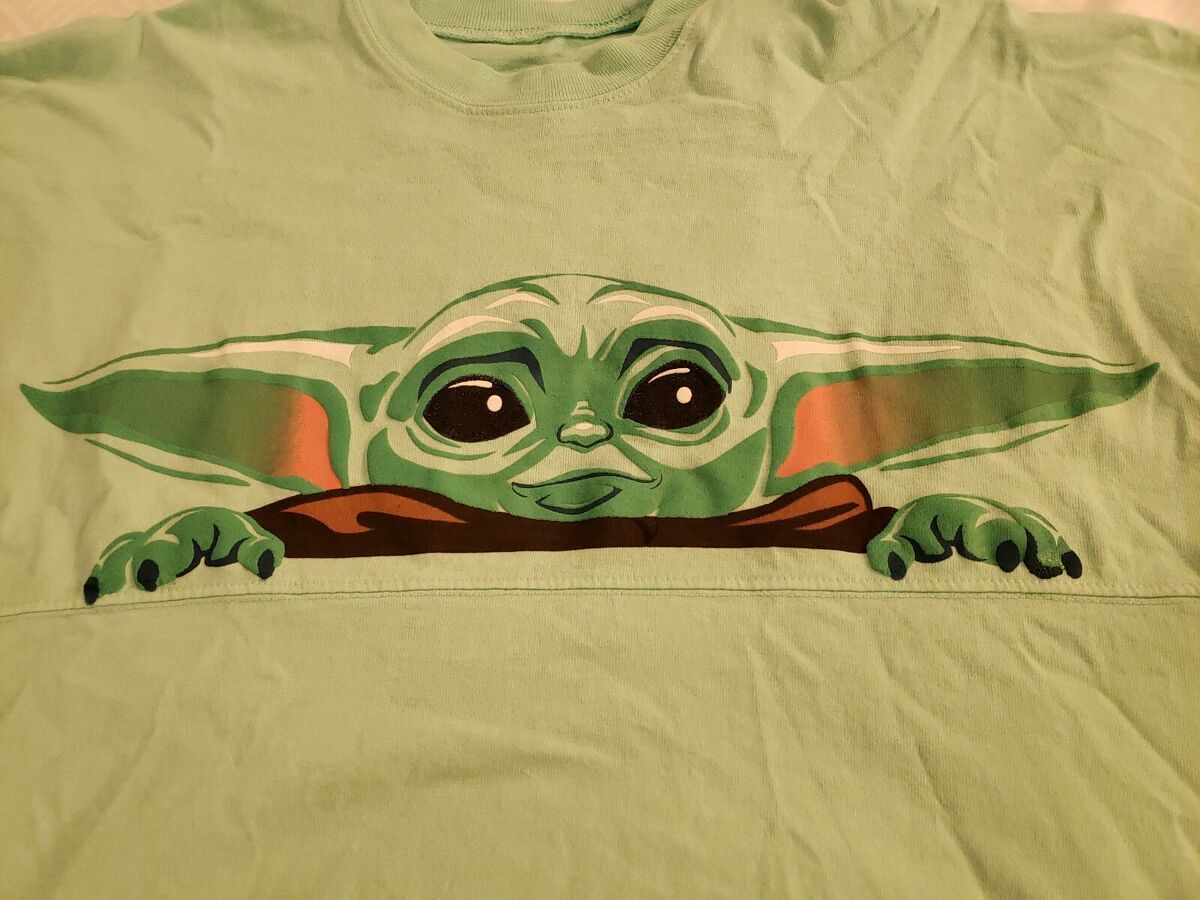 Disney Parks Star Wars Mandalorian Spirit Jersey Baby Yoda Disney Parks Star Wars Mandalorian Spirit Jersey Baby Yoda