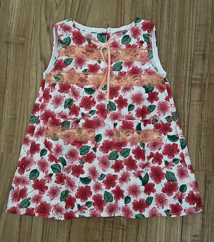 Lot Of 13 Vintage Handmade Baby Girl Toddler Dresses 12 Month - 4/5T - Picture 5 of 6