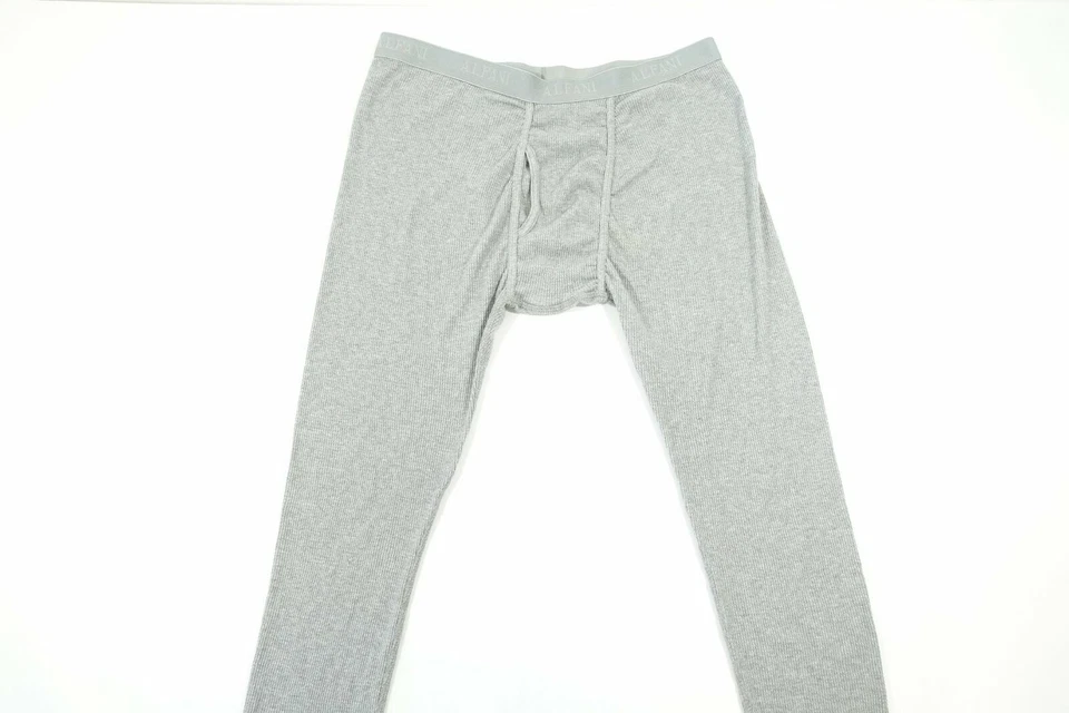 ALFANI Gris Claro Brezo Tejido Térmico Waffle Ropa Interior Pantalones NUEVO Extra Grande XL Foto 3 de 4