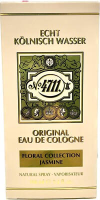 4711 Jasmine for Women 3.4 oz Eau de Cologne Spray AUTHENTIC