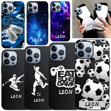 Boys Protective Phone Case Personalised Cover For iPhone 15 Pro MAX 14 13 12 11
