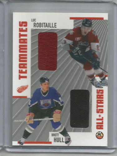 2002-03 BAP Memorabilia Luc Robitaille & Brett Hull Teammates TM-03 (Box DP) - 第 1/1 張圖片