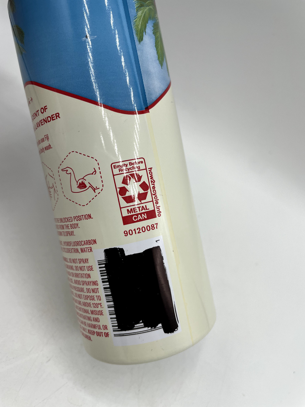 2 Old Spice Fiji Underarm and Body Spray 5.1 oz Discontinued Bs257