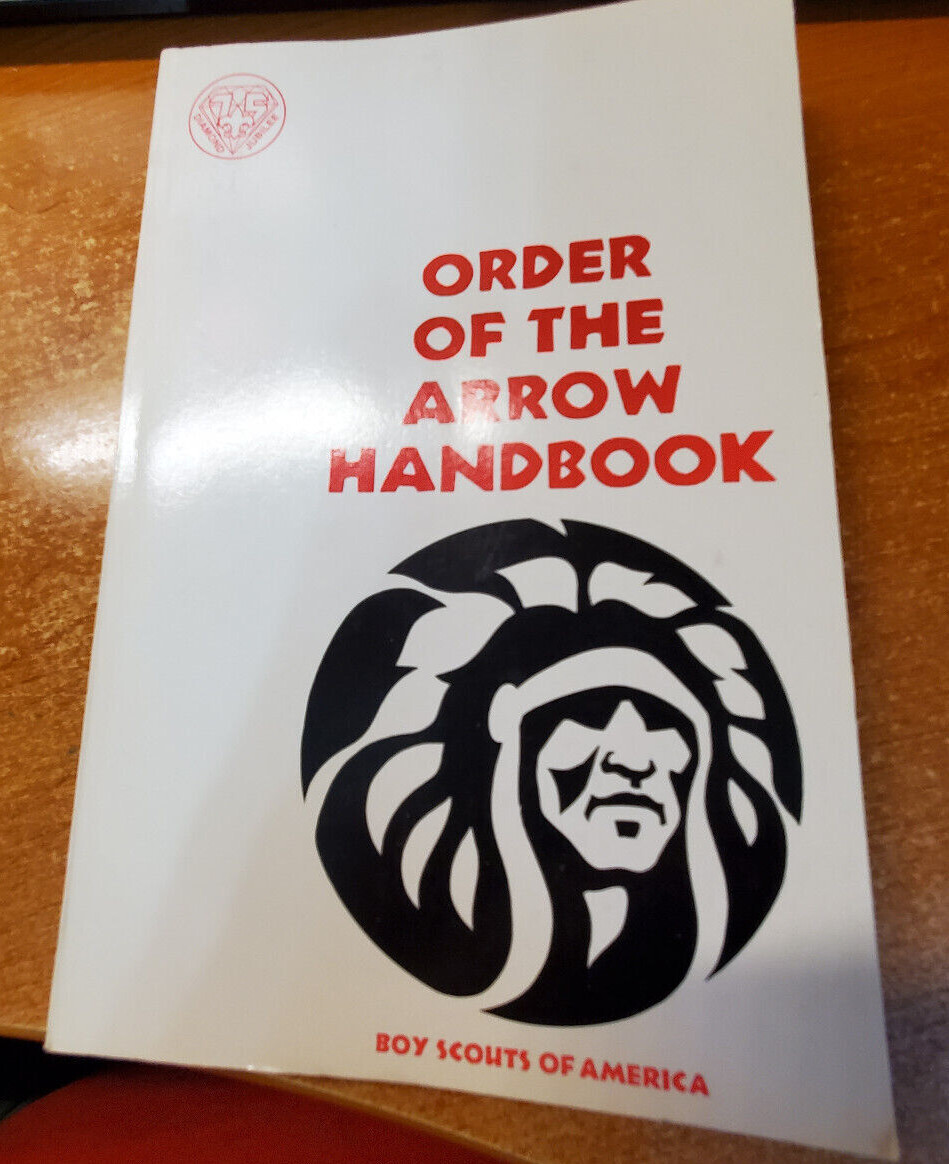 BSA Order of the Arrow Handbook 1977 copyright, 1985 printing {ww} | eBay