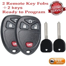 2 Replacement For 2007 2008 2009 Pontiac Torrent Key Fob Alarm