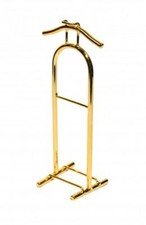 Dolls House Vintage Brass Valet Clothes Stand Miniature Gents Bedroom Furniture