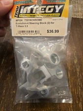 Vintage Integy Evolution 4 Steering Blocks Block For Tmaxx 3.3 Supermaxx Billet 