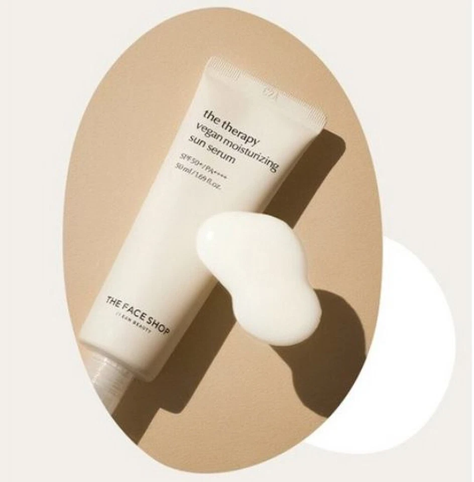 Увлажняющая солнечная сыворотка THE FACE SHOP The Therapy SPF50+ PA++++ 50 мл + 50 мл | Hydrati - Изображение 3 из 3