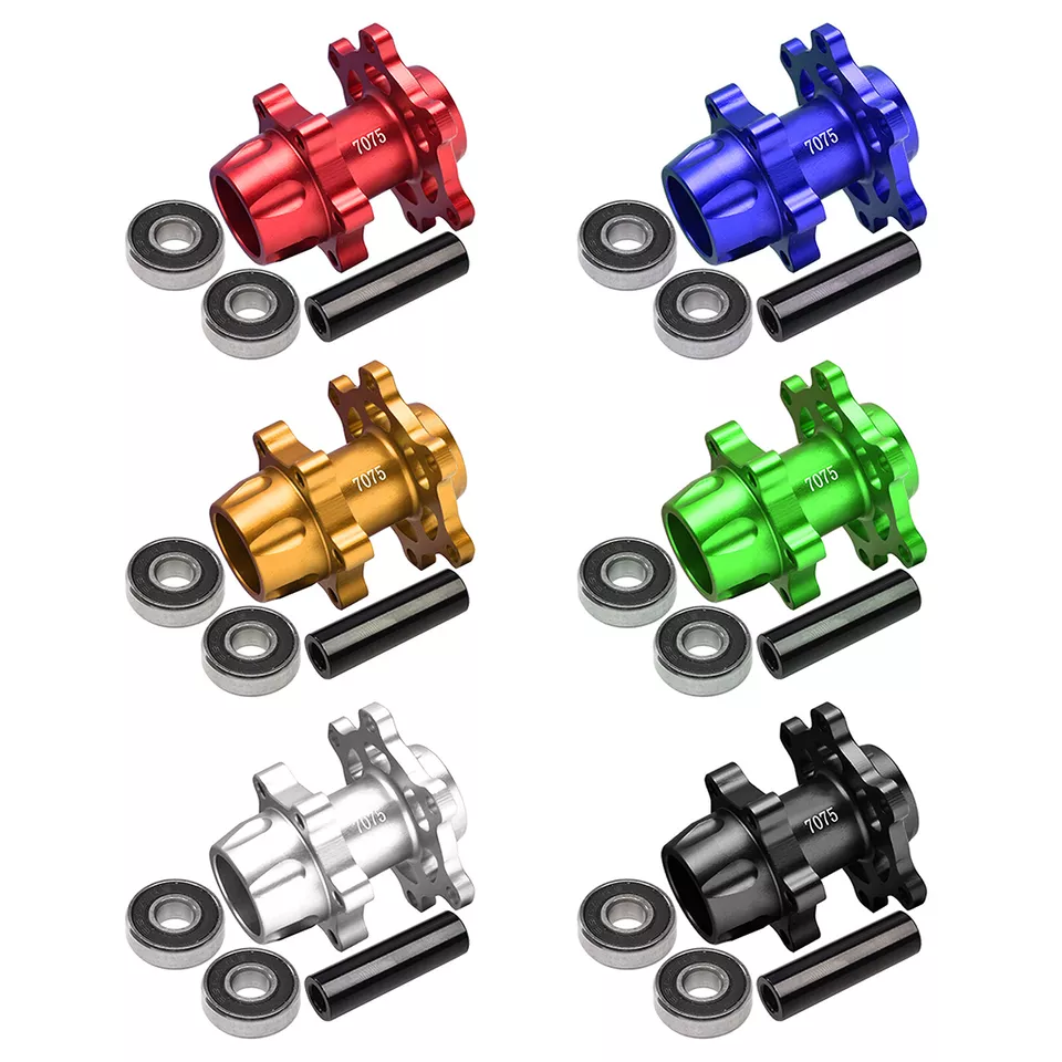 7075 F & R WHEEL HUB LOS262014 FOR LOSI 1/4 PROMOTO-MX MOTORCYCLE LOS060022 - Image 2 of 4