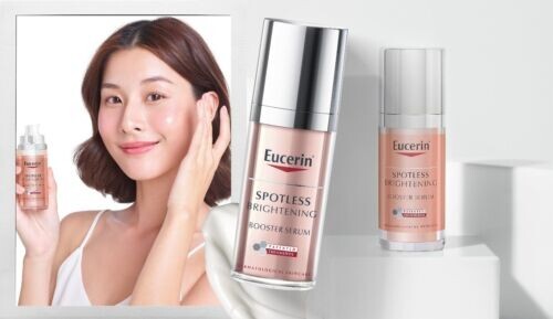 Eucerin Spotless Brightening Booster Serum Whiten Glowing Radiant Face Cream x2. - Picture 1 of 2