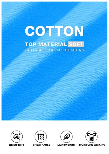 T-shirt uomo cotone manica corta estate attiva abbigliamento sportivo girocollo top - Foto 88 di 187