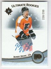 HOCKEY NHL 22/23  ULTIMATE ROOKIES BOBBY BRINK AUTO PHILADELPHIA 238/299   #121