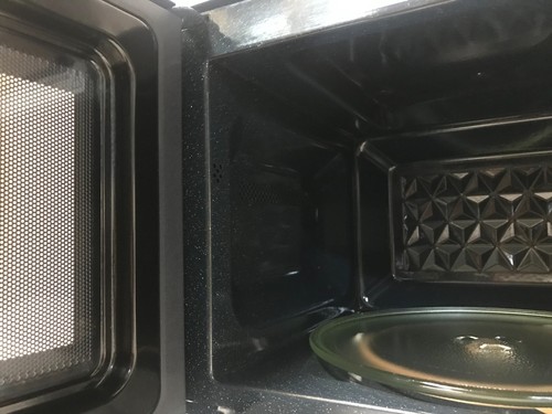 Toshiba 20L 800W Microwave Defrost Black Enamel Ceramic Interior MVAM20T(BK) - Picture 12 of 13