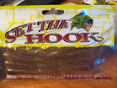 8 STH 3 1/2'' Stumpy Crush Worms Scented Soft Fishing Baits / Girl's Best Friend