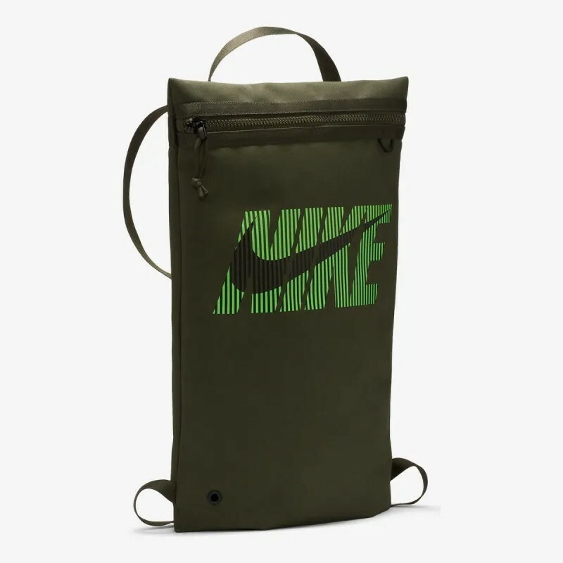 green nike drawstring bag