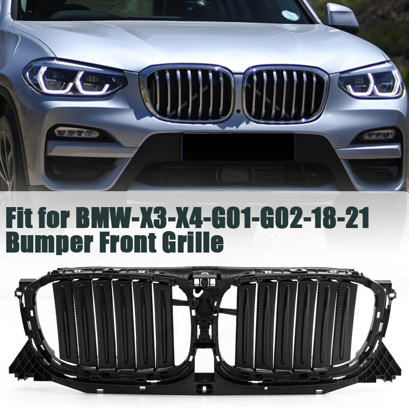 2018-2021 BMW X3 G01 X4 G02 LCI Front Active Air Shutter Grille