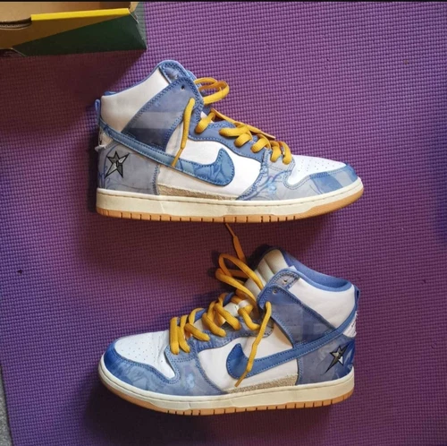 Nike SB Dunk High Carpet Company - guter Zustand - UK 10,5 US 11,5