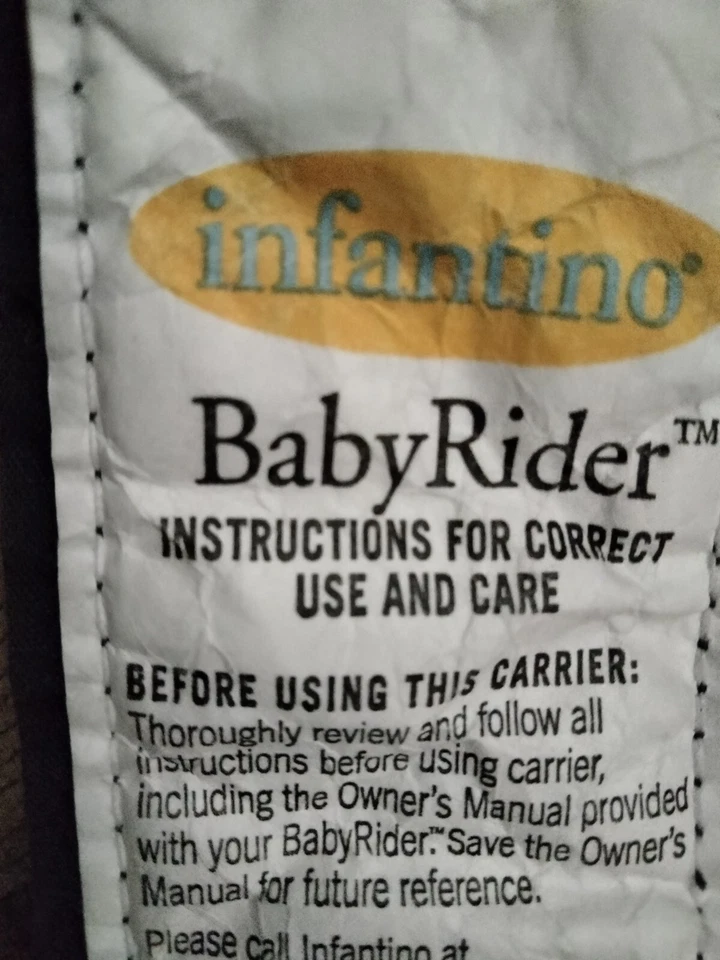 Mochila portabebés Infantino correas broches hebillas Foto 4 de 4