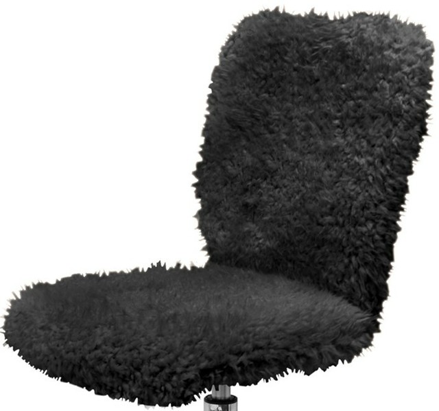 urban shop faux fur task office chair urban shop faux fur task office chair