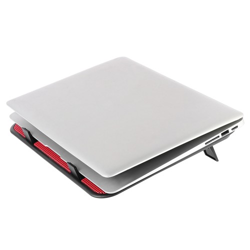 14 Inch Notebook Cooler 5V Dual Fan USB External Laptop Cooling Pad Slim Stand - Afbeelding 4 van 12