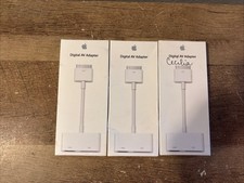 Genuine OEM Apple A1422 Digital AV 30pin HDMI Adapter for iPhone / iPad