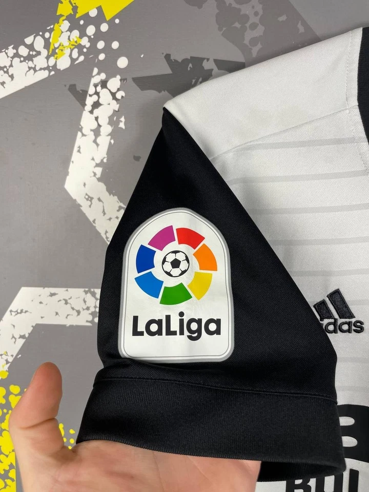 Valencia Jersey Home football Soccer shirt 2017 - 2018 Adidas Men Size S ig93 - Image 3 of 4