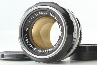 Early Model! [Near MINT] Nikon Auto Nikkor S Non Ai 50mm f/1.4 Lens from Japan