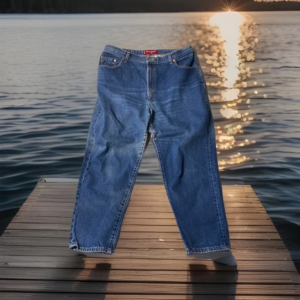 Vintage USA Levi's 550 Women's Relaxed Fit Tapered Leg Jeans Size Plus 20S - Image 2 of 4