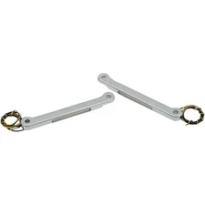 Alloy Art LED Front Signal Light - FLHR - Chrome/Clear RKFS-1