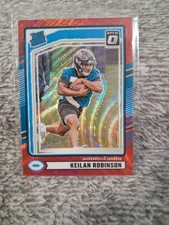 2024 Donruss Optic Preview Rated Rookie Card RC Red Wave Prizm Keilan Robinson. rookie card picture