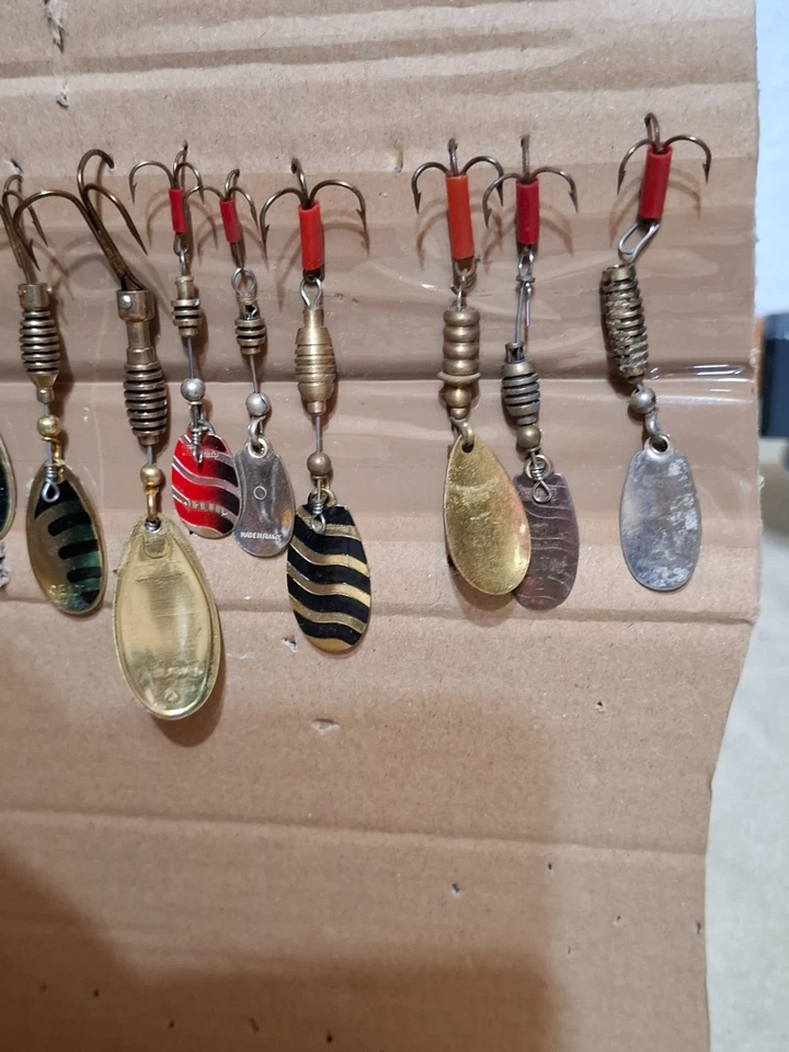 CELTA RUBLEX Blinker Spinner Kunstköder Angelzubehör alt vintage Köder - Bild 2 von 4