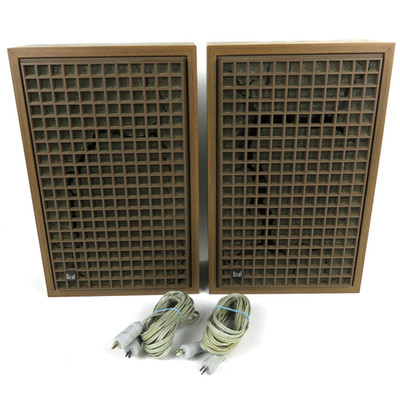 Vintage Dual CL101 Speakers Set 70s Hi-Fi Speaker 6W, 4Ω Germany Dual HS 130