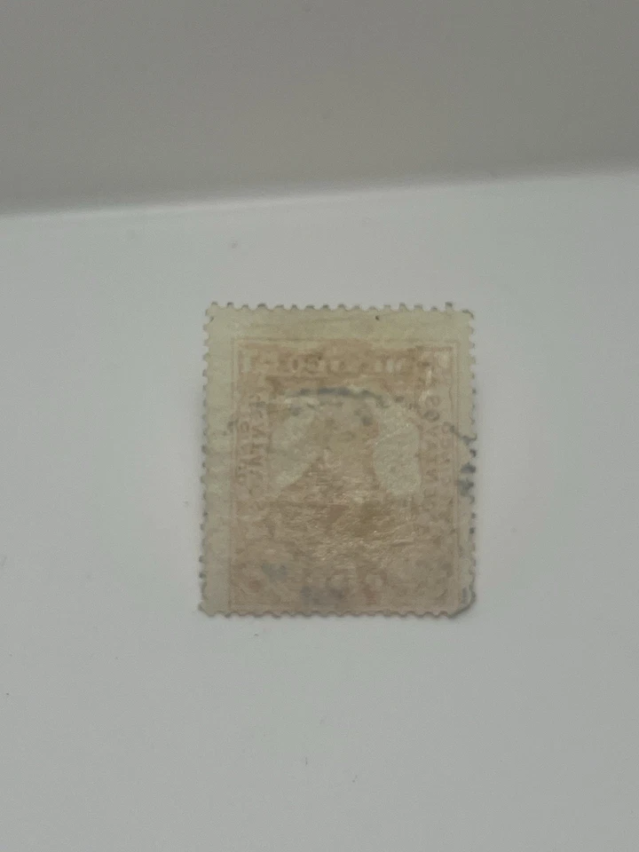 Violonchelo Postal Mexicano Antiguo Miguel Hidalgo 1910 Cinco Centavos Foto 2 de 2