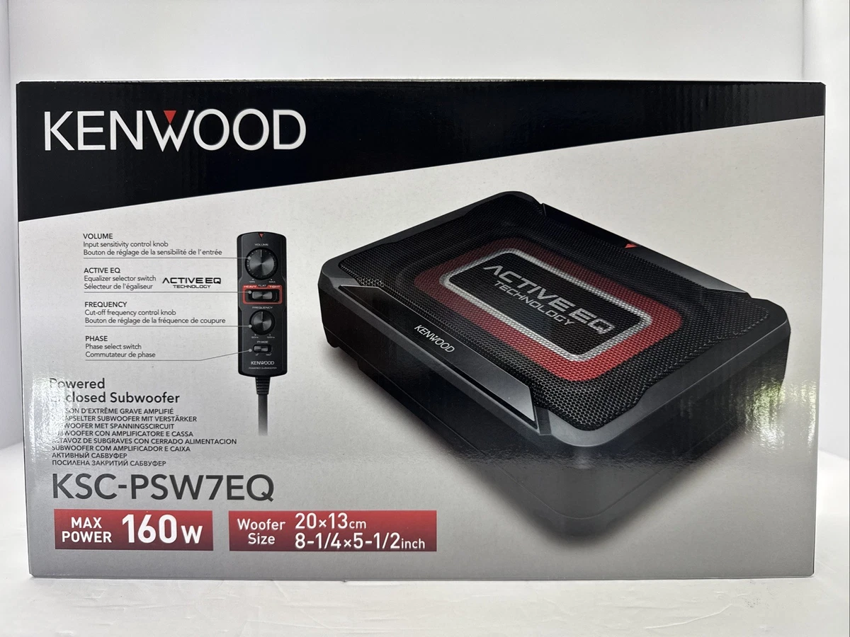kenwood powered subwoofer products for sale | eBay