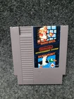 Vintage Super Mario Bros Duck Hunt Nintendo NES Gray Game Cart 1985 NTSC Japan